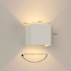 Aplique Led De Muro Para Jardín Blanco - Imagen 2