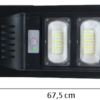 Luminaria Led Solar 90w Cálida Integrada - Imagen 2