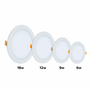 Panel Led Incrustar Redondo PACK X5