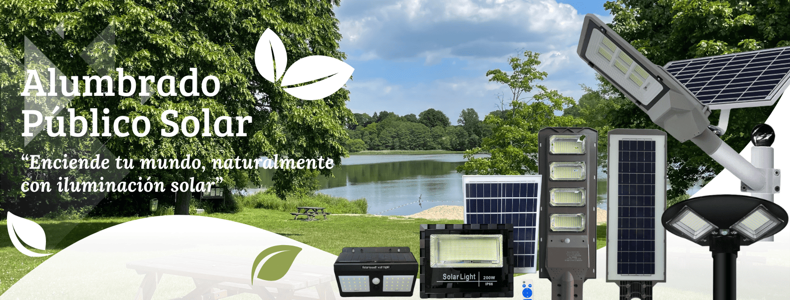 ILUMINACION LED SOLAR