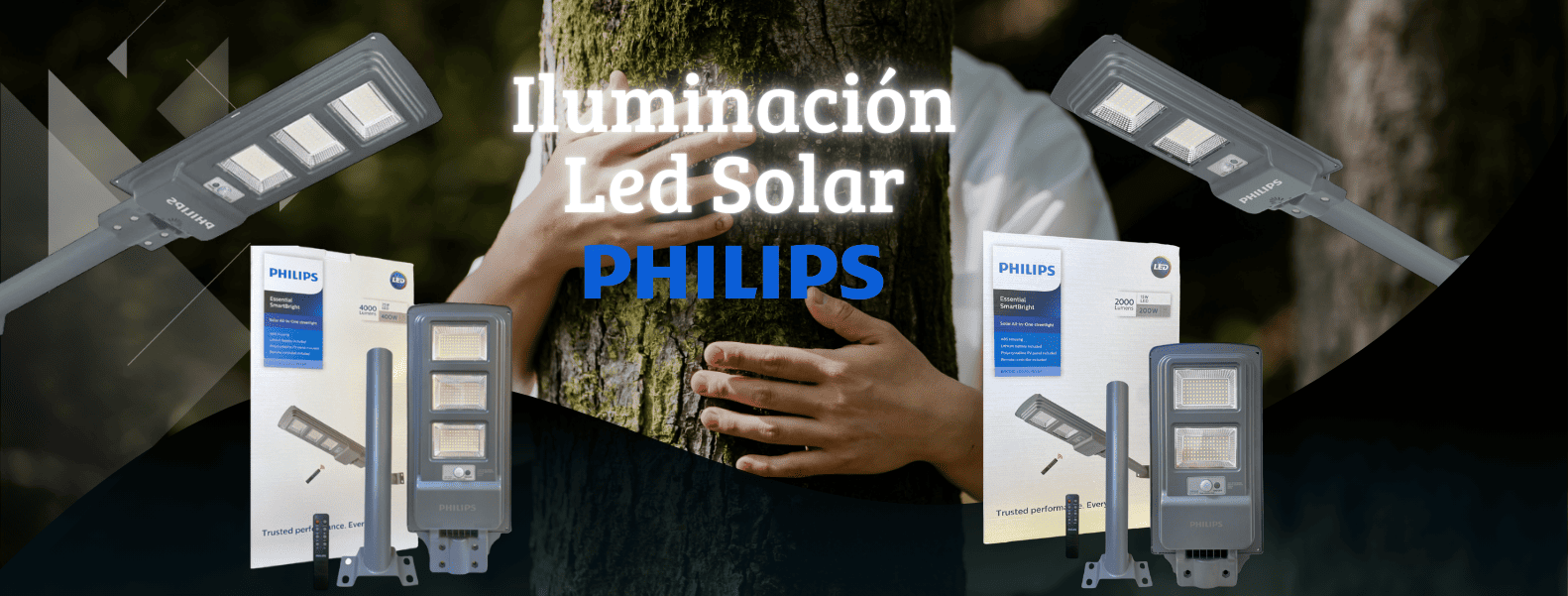 ILUMINACION LED SOLAR PHILIPS