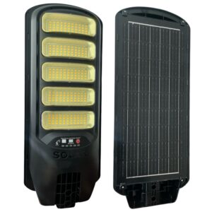 Lámpara Luminaria Led Solar 200w Cálida Integrada