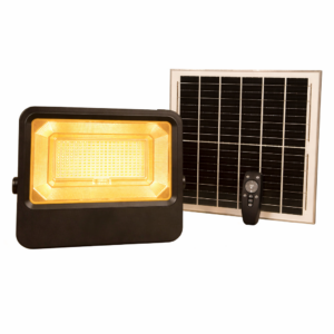 Reflector Led Solar 400w Panel Aparte Luz Cálida